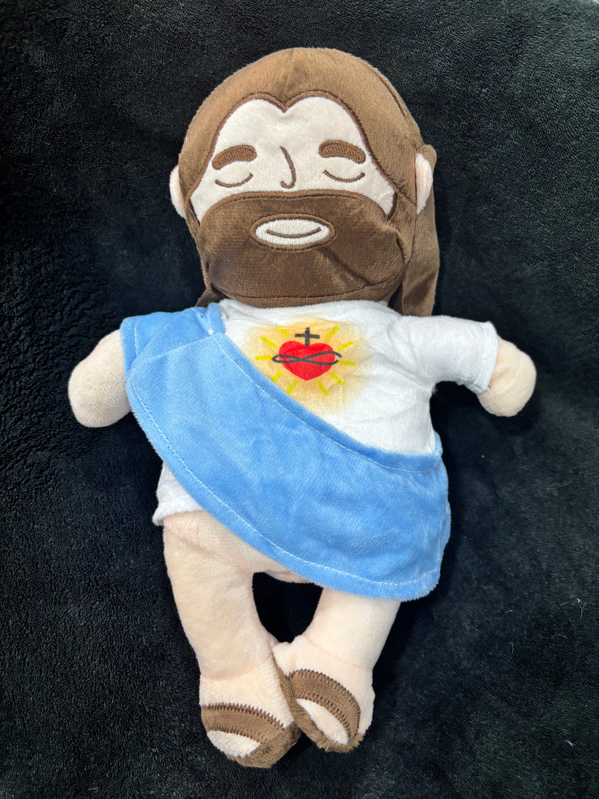 Peluche de Jesús que Respira | Un Abrazo de Calma