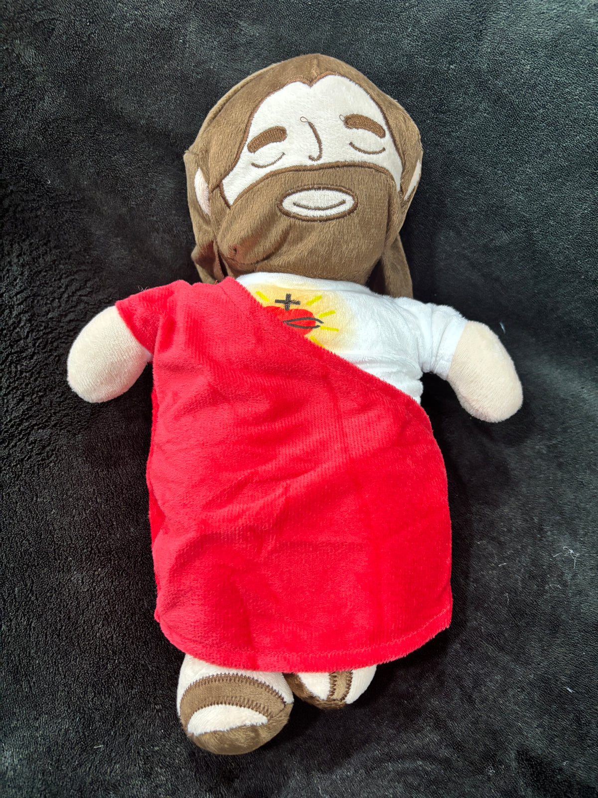 Peluche de Jesús que Respira | Un Abrazo de Calma