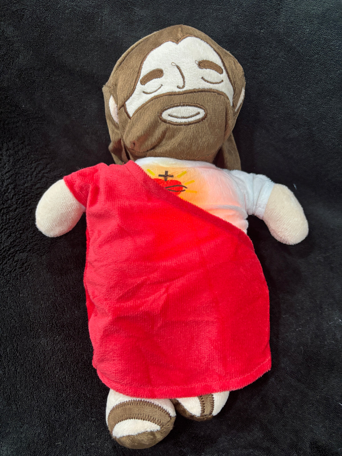 Peluche de Jesús que Respira | Un Abrazo de Calma