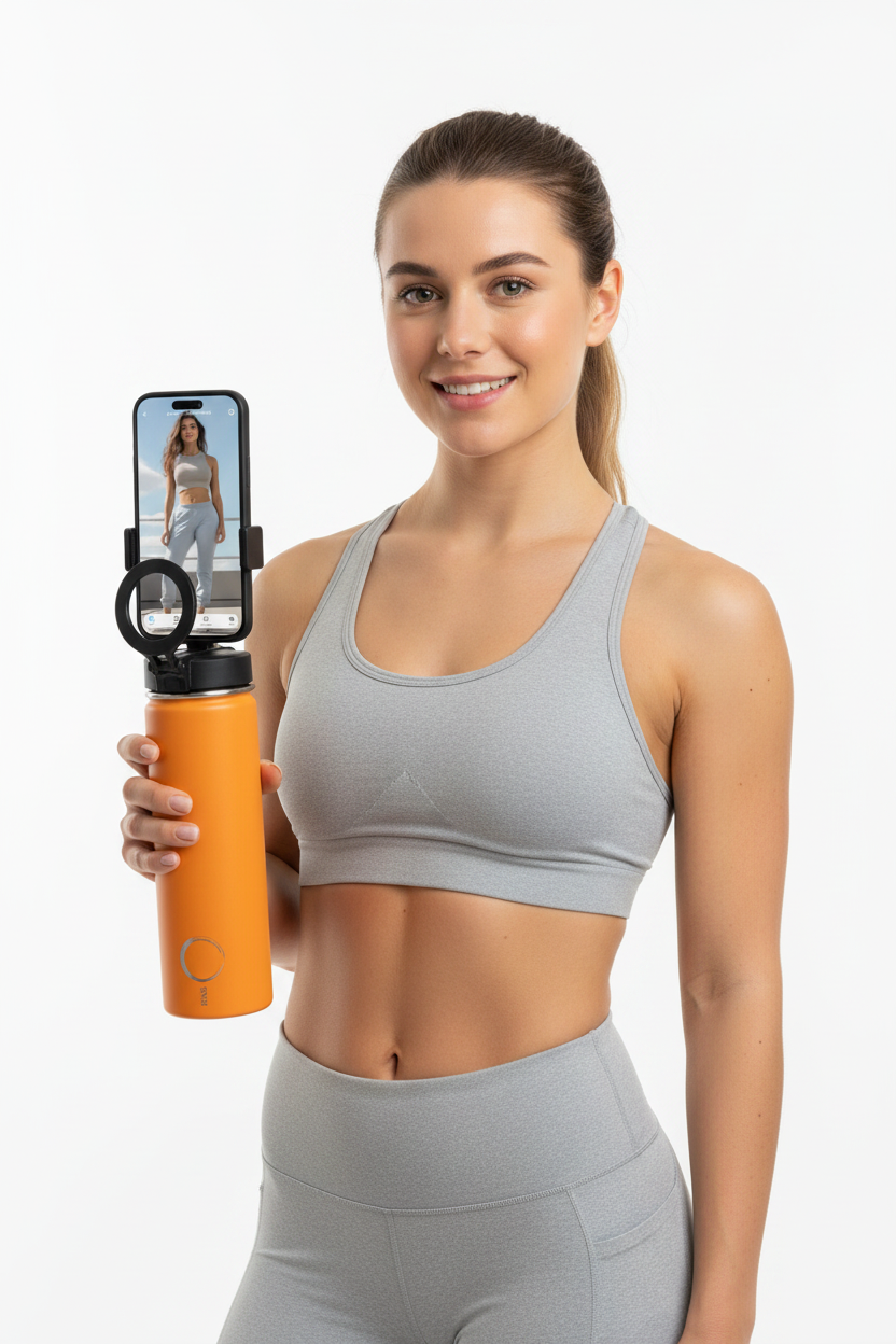 Termo Deportivo con Soporte Magnético