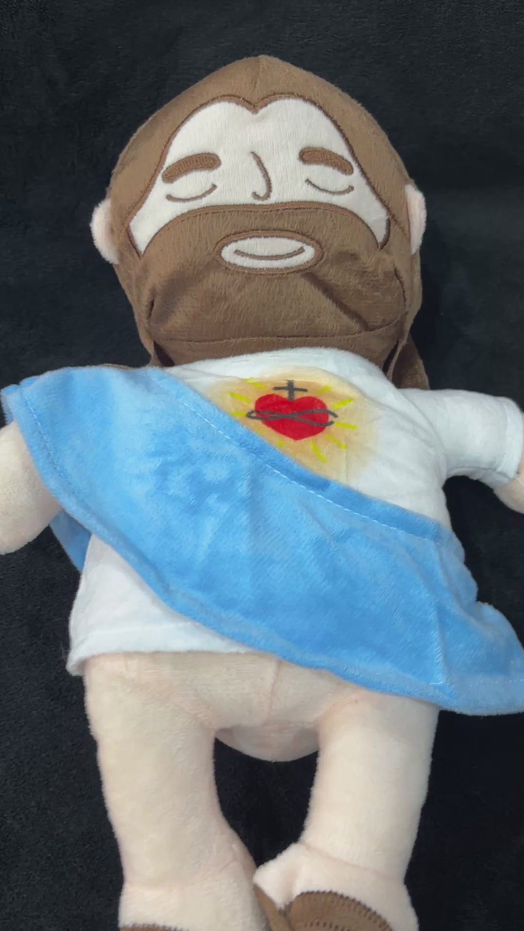 Peluche de Jesús que Respira | Un Abrazo de Calma
